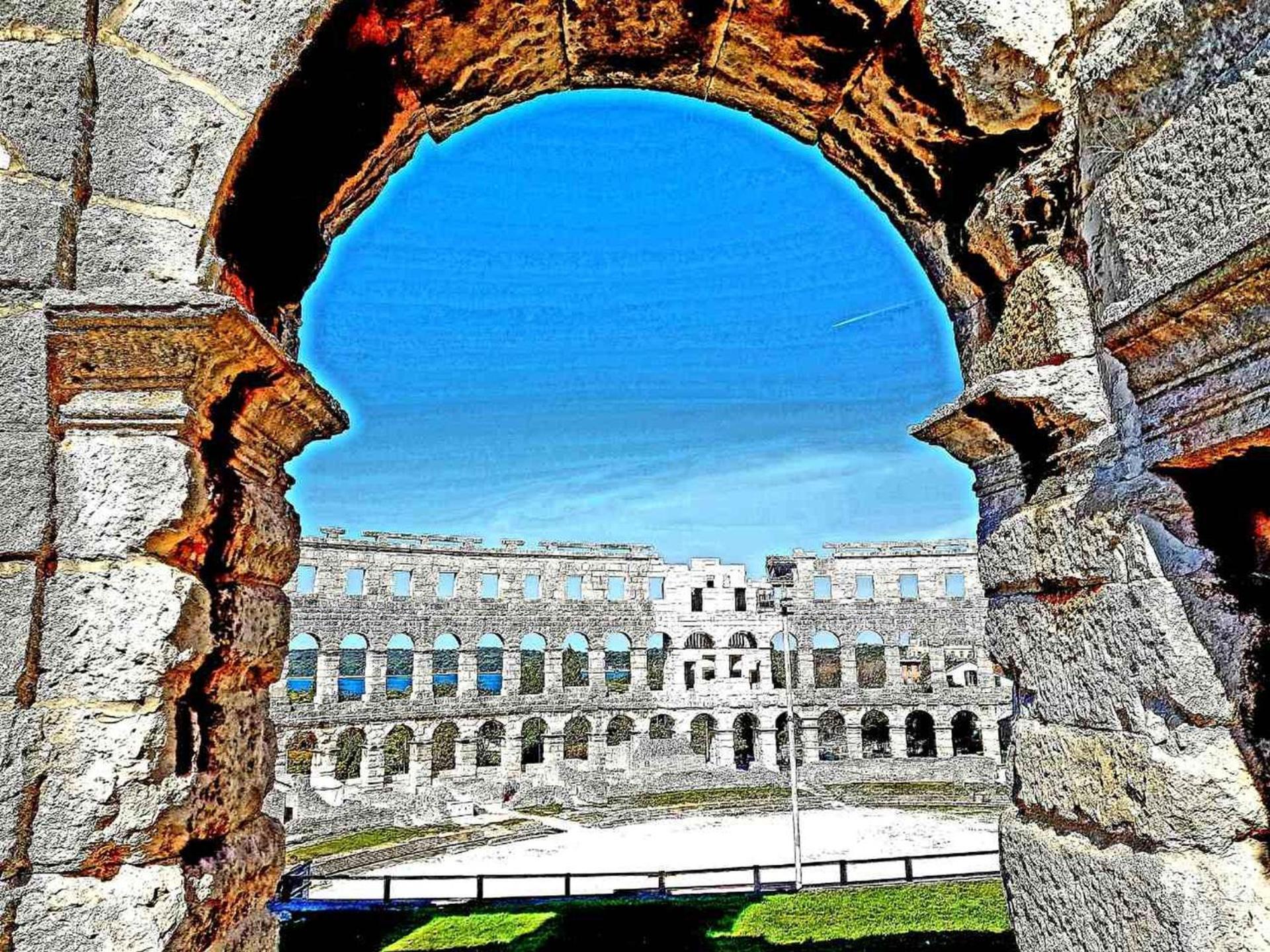 Apartments Stefani Fazana Bagian luar foto